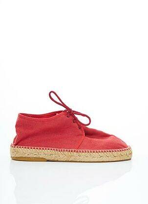 Espadrilles rouge LORMY pour homme