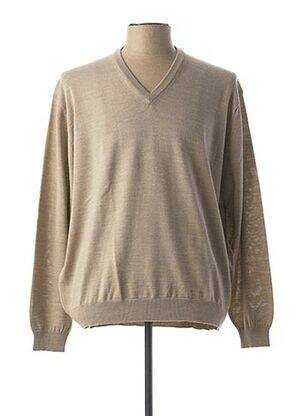 Pull beige CHAIRMAN pour homme