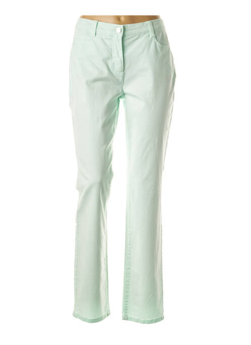 Pantalon slim vert LEBEK pour femme