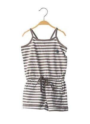 Combishort gris BREIZH OCEAN pour fille