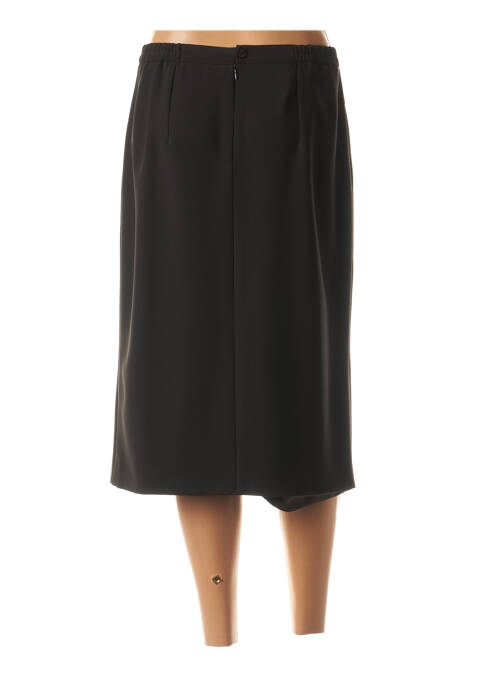 Jupe mi-longue noir CHRISTIAN MICHEL femme