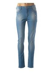 Jeans coupe slim bleu CRISTINA BARROS pour femme seconde vue