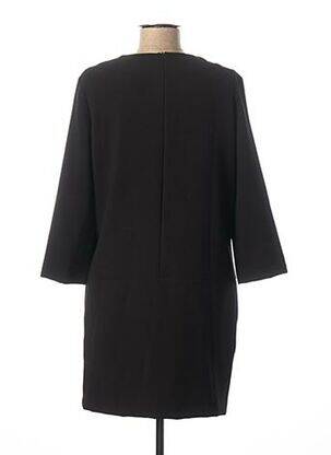 Robe courte manches 3/4 manches 3/4 noir LIVIANA CONTI femme