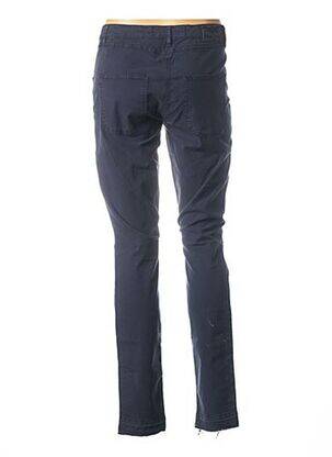 Pantalon slim taille basse taille basse bleu MARC AUREL femme