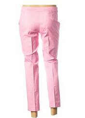 Pantalon 7/8 rose MOSCHINO pour femme seconde vue