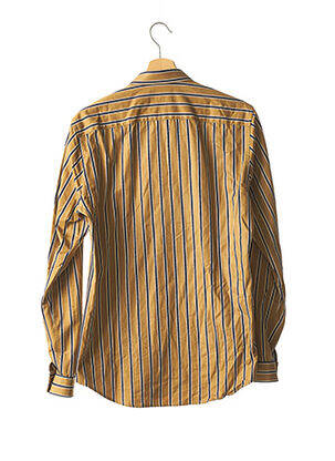 Chemise manches longues manches longues marron BALIBARIS homme