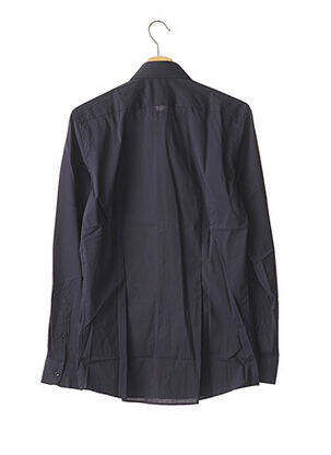 Chemise manches longues manches longues bleu REISS homme
