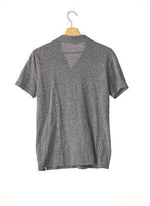 Chemise manches courtes imprimé fantaisie bleu REISS homme