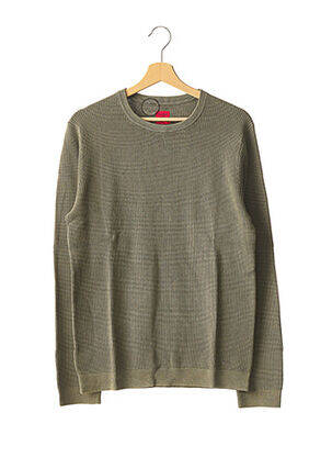 Pull vert OLYMP pour homme
