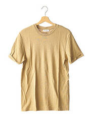 T-shirt beige SAMSOE & SAMSOE pour homme seconde vue