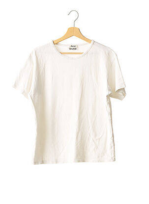 T-shirt blanc ACNE STUDIOS pour homme