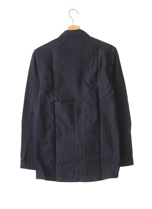 Chemise manches longues bleu GEYM pour homme