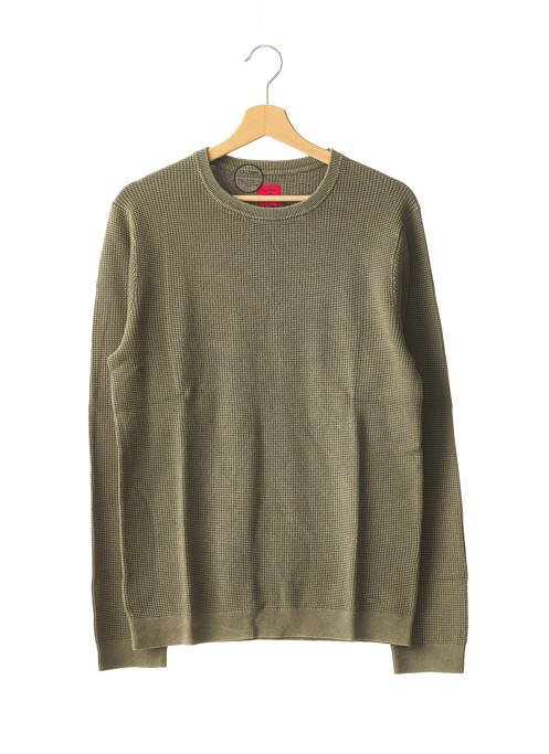 Pull vert OLYMP pour homme