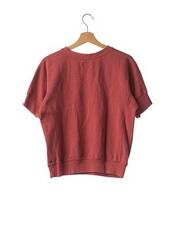 Sweat-shirt rouge BELLEROSE pour femme seconde vue
