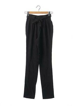 Pantalon 7/8 taille haute taille haute noir GABRIELA ALEXANDROVA femme