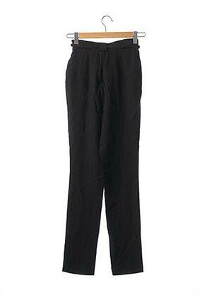 Pantalon 7/8 taille haute taille haute noir GABRIELA ALEXANDROVA femme