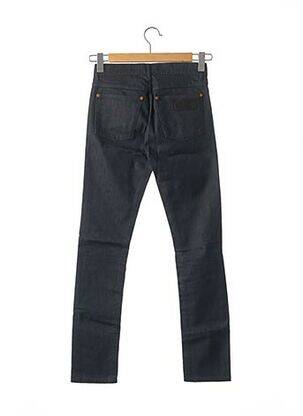 Jeans skinny tissage brut taille basse bleu APRIL 77 femme