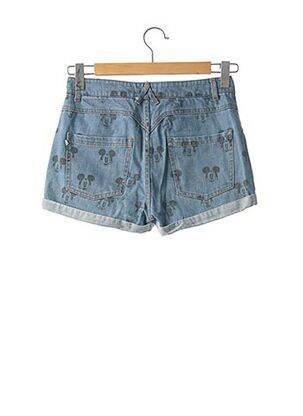 Short finition revers taille normale bleu ELEVEN PARIS femme