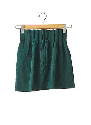 Mini-jupe doublure vert KARMA KOMA femme