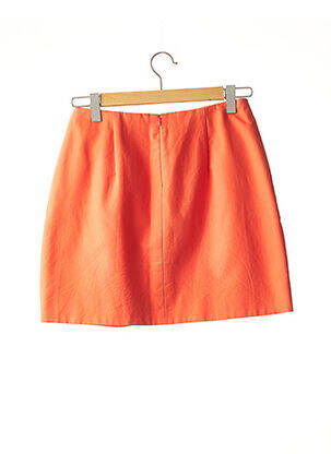 Jupe courte poches orange CARVEN femme