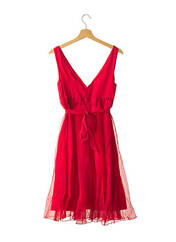 Robe mi-longue rouge P.A.R.O.S.H. pour femme seconde vue