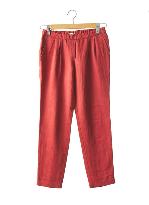 Pantalon droit rouge MASSCOB pour femme