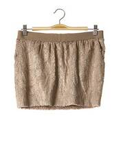 Mini-jupe beige BA&SH pour femme seconde vue