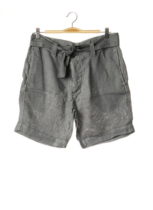 Short fermeture zippée sous rabat boutonné taille normale gris ISABEL MARANT femme