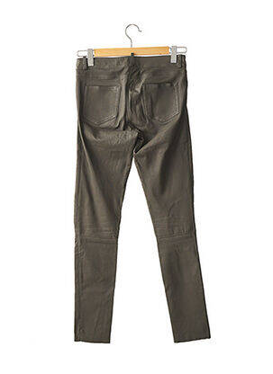 Pantalon slim taille normale taille normale gris ARMA femme