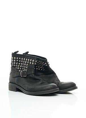 Bottines/boots matière lisse talon plat jusqu'à 3cm noir TWINSET femme