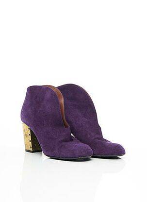 Bottines/Boots violet SONIA RYKIEL pour femme