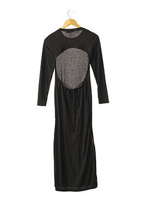 Robe pull coupe cintrée manches longues noir NASTY GAL femme