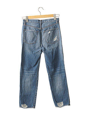 Jeans coupe slim effet usé délavé taille normale bleu J BRAND femme