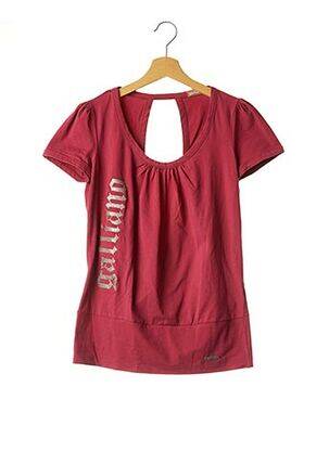 T-shirt rose GALLIANO pour femme