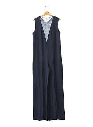 Combi-pantalon tissage crêpe bleu JOSEPH femme
