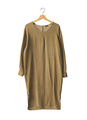 Robe mi-longue manches longues manches longues vert JOSEPH femme