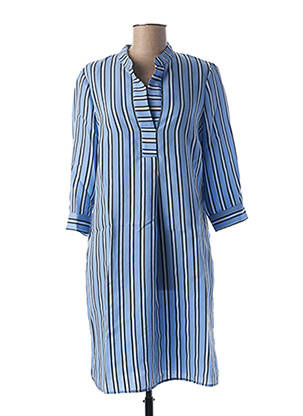 Mode Robes Robes chemises robe légère by Vera Mont robe l\u00e9g\u00e8re by Vera Mont Robe chemise bleu style d\u00e9contract\u00e9 