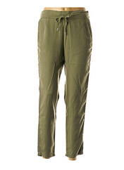 Pantalon droit vert KANOPE pour femme seconde vue