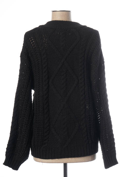 Gilet manches longues noir CREAM pour femme