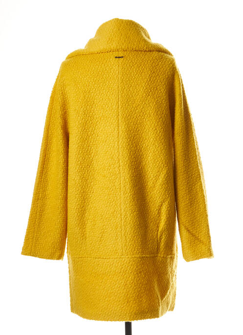 Manteau long jaune DESIGUAL pour femme