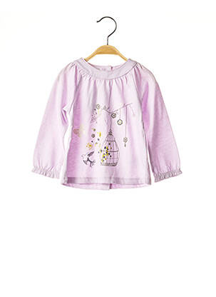 T-shirt violet LA COMPAGNIE DES PETITS pour fille