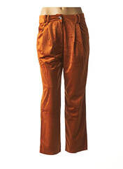 Pantalon droit orange FRNCH pour femme seconde vue