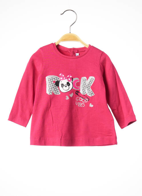 T-shirt rose MAYORAL pour fille