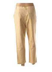 Pantalon 7/8 beige BELLA JONES pour femme seconde vue