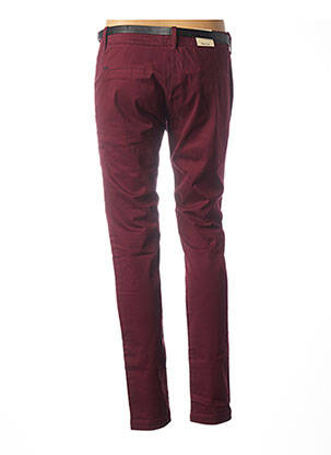 Pantalon slim taille basse taille basse rouge SALSA femme