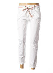 Pantalon chino blanc SALSA pour femme seconde vue