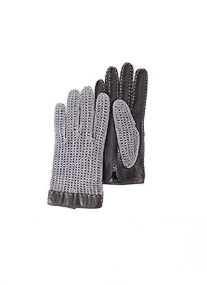 Gants gris GLOVE STORY pour femme