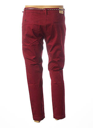 Pantalon 7/8 stretch taille basse rouge SALSA femme