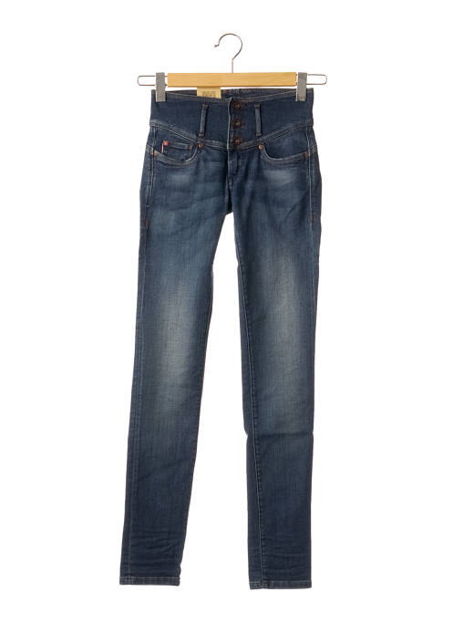 Jeans skinny push-up taille basse bleu SALSA femme