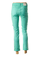 Pantalon 7/8 vert LAUREN VIDAL pour femme seconde vue
